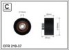 CAFFARO 210-37 Deflection/Guide Pulley, timing belt